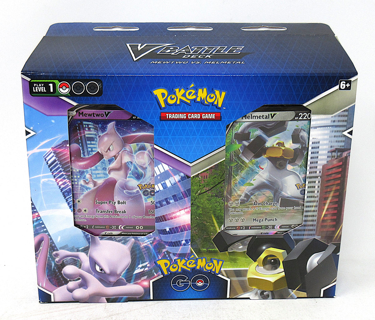 Pokemon GO V Battle Deck Mewtwo V vs. Melmetal V Bundle Box (290-85049)