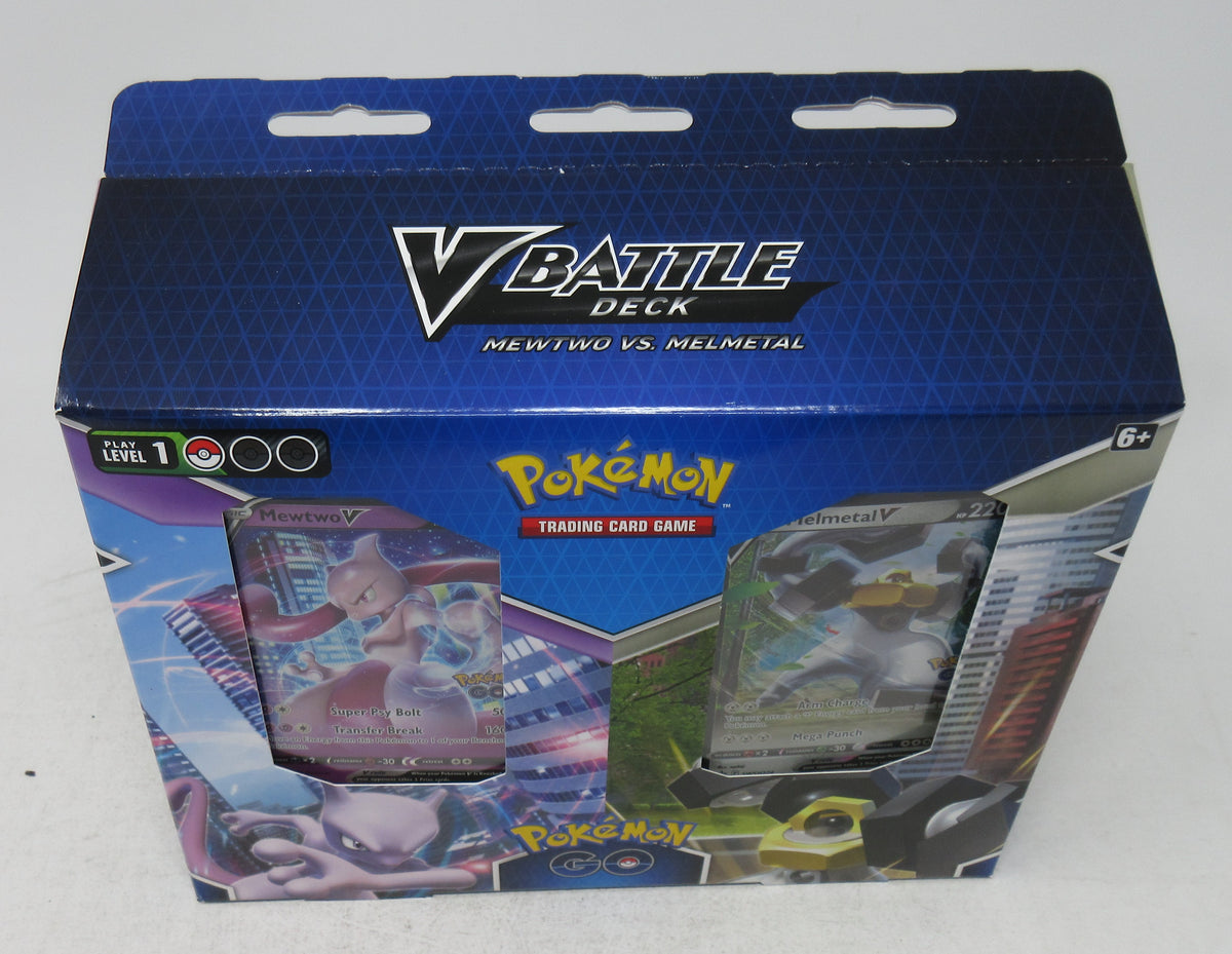 Pokemon GO V Battle Deck Mewtwo V vs. Melmetal V Bundle Box (290-85049)