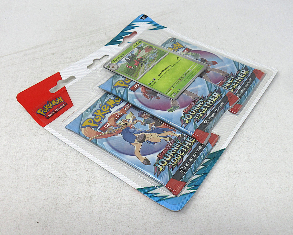 Pokemon Scarlet & Violet Journey Together Blister Pack (3 Packs) (Yanmega) (10-10174-101)