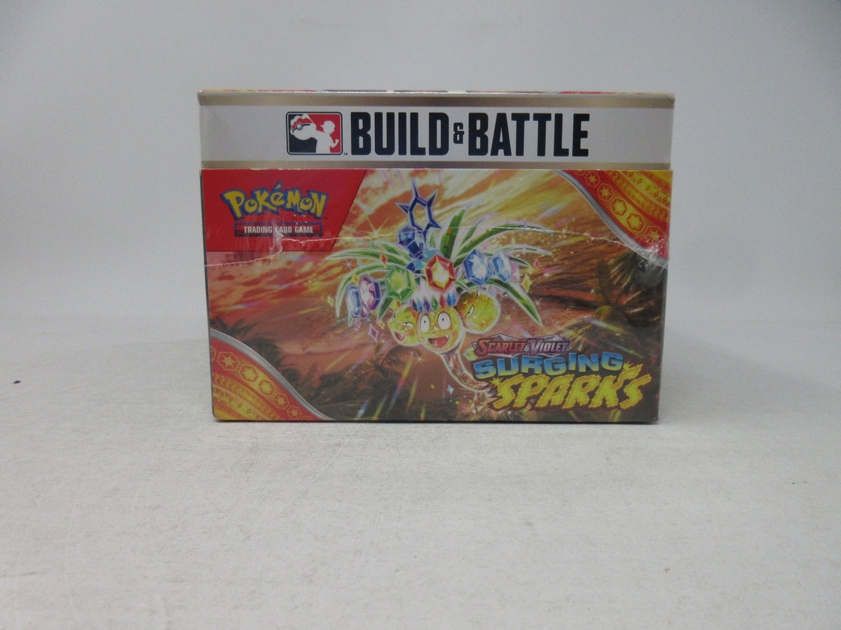 Pokemon Scarlet & Violet Surging Sparks Build & Battle Box Case (10 Box) (191-86957)