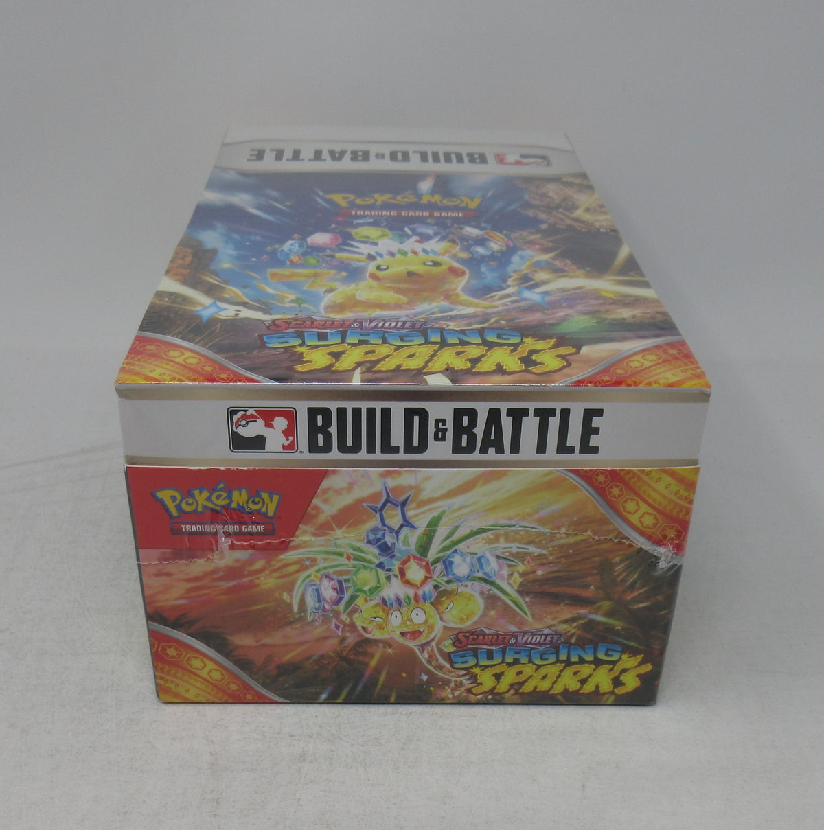 Pokemon Scarlet & Violet Surging Sparks Build & Battle Box Case (10 Box) (191-86957)
