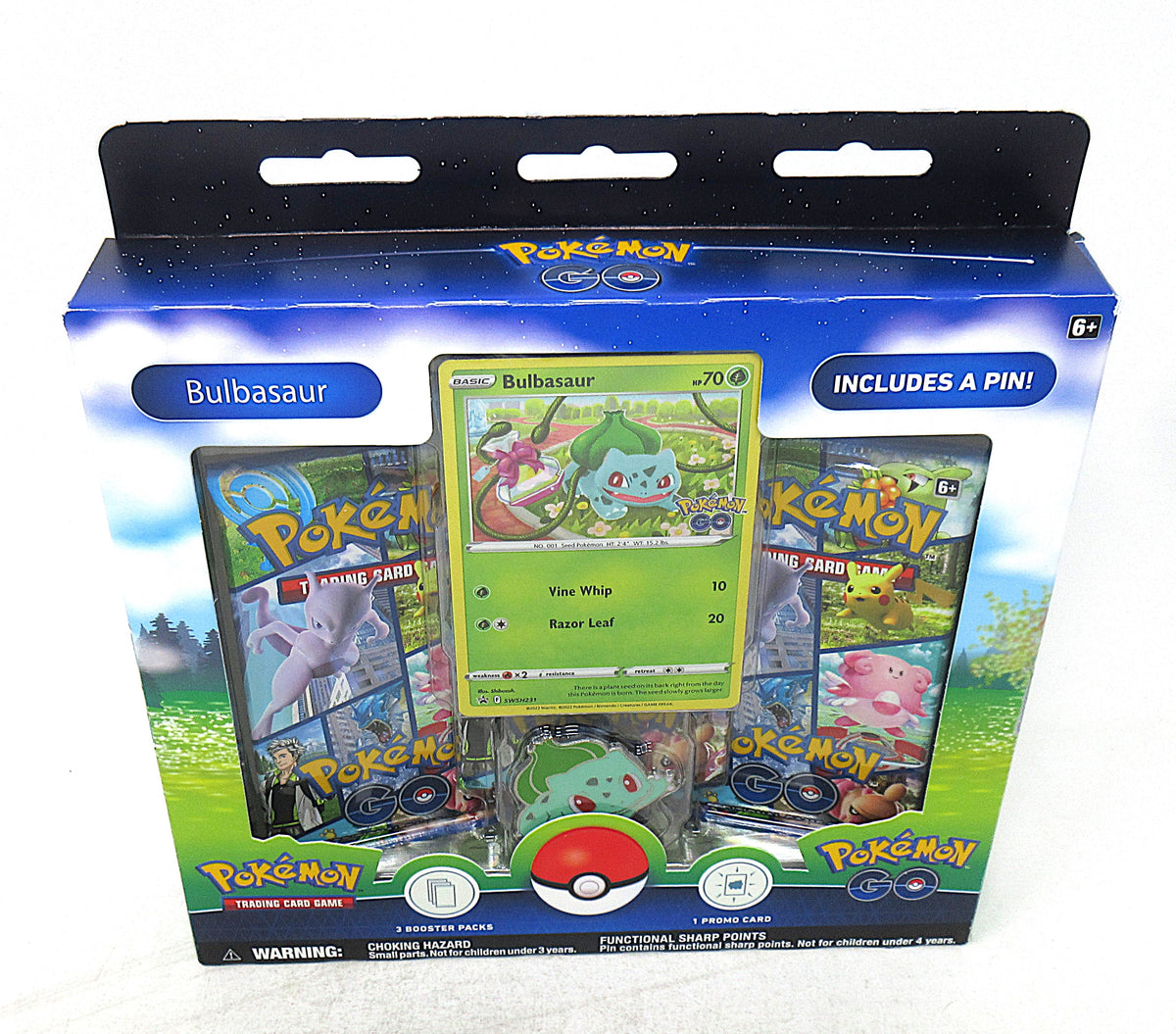 Pokemon GO Pin Collection Box (Bulbasaur) (290-85081)