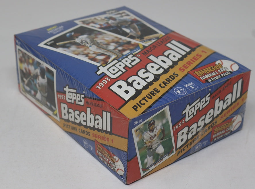 1993 Topps Baseball Series 1 Box