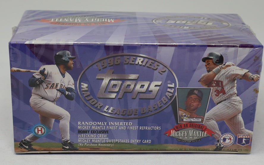 1996 Topps Baseball Series 2 Jumbo Box (Hobby) (12/41)