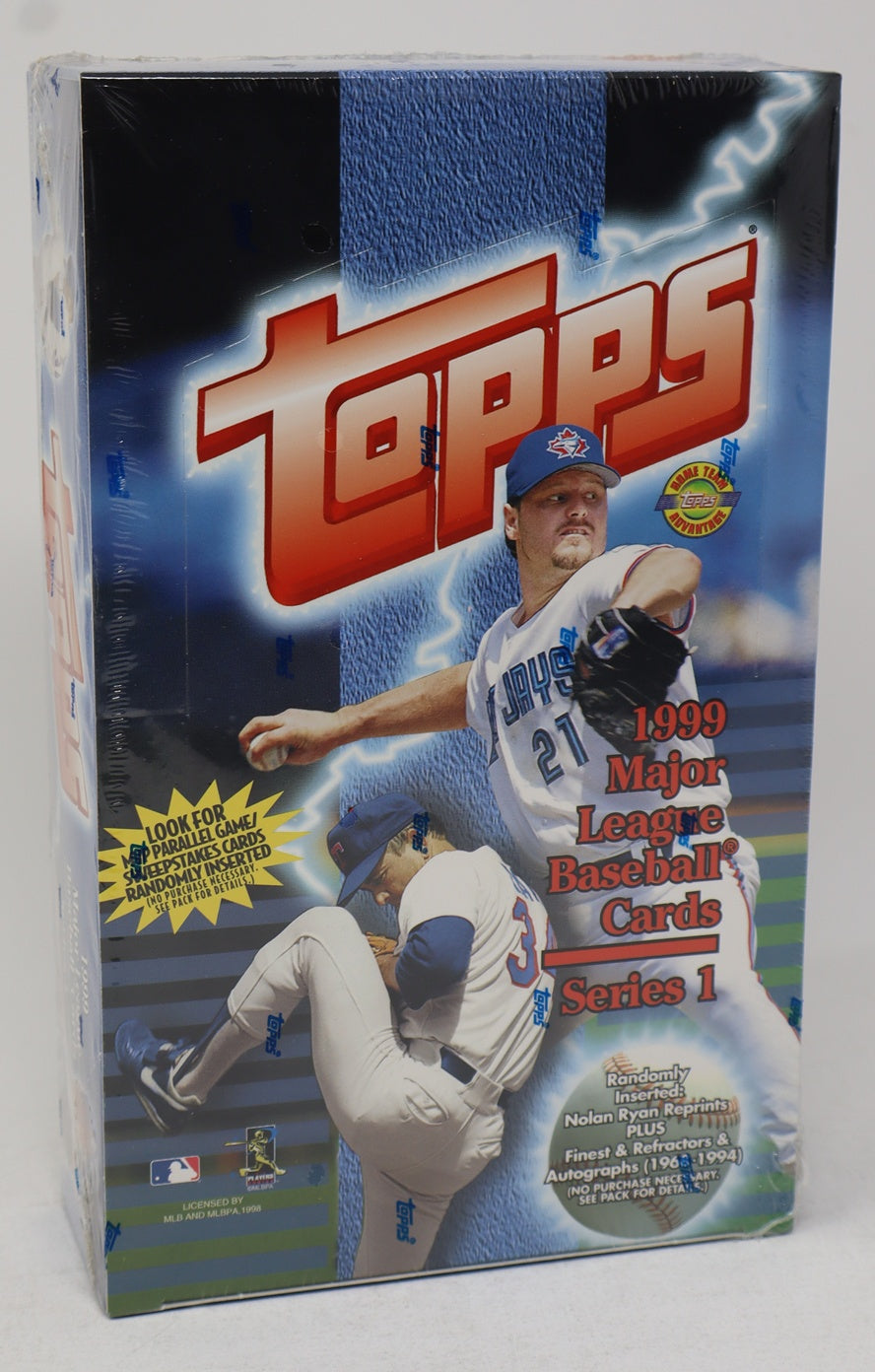 1999 Topps Baseball Series 1 Jumbo Box (HTA) (12/40)