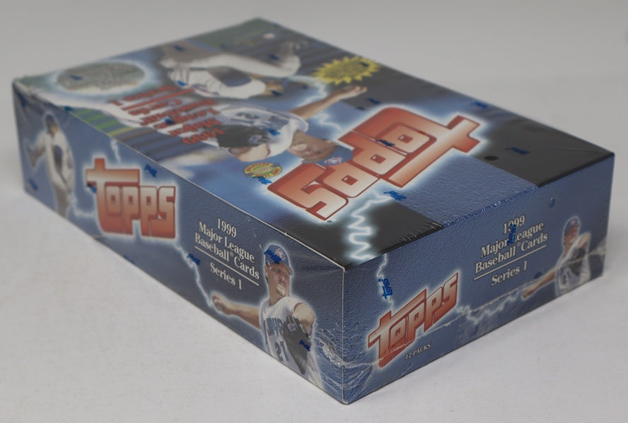 1999 Topps Baseball Series 1 Jumbo Box (HTA) (12/40)
