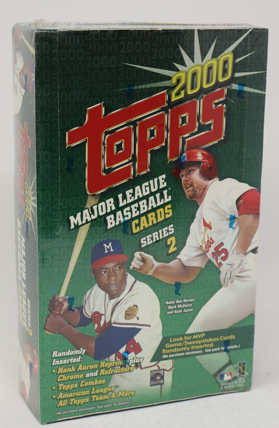 2000 Topps Baseball Series 2 Box (Retail) (36/11)