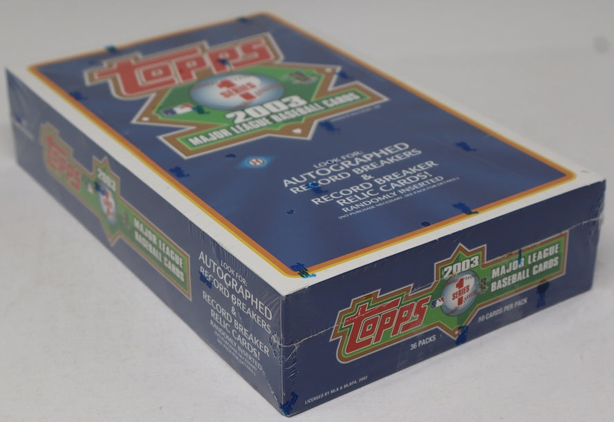 2003 Topps Baseball Series 1 Box (Hobby) (36/10)