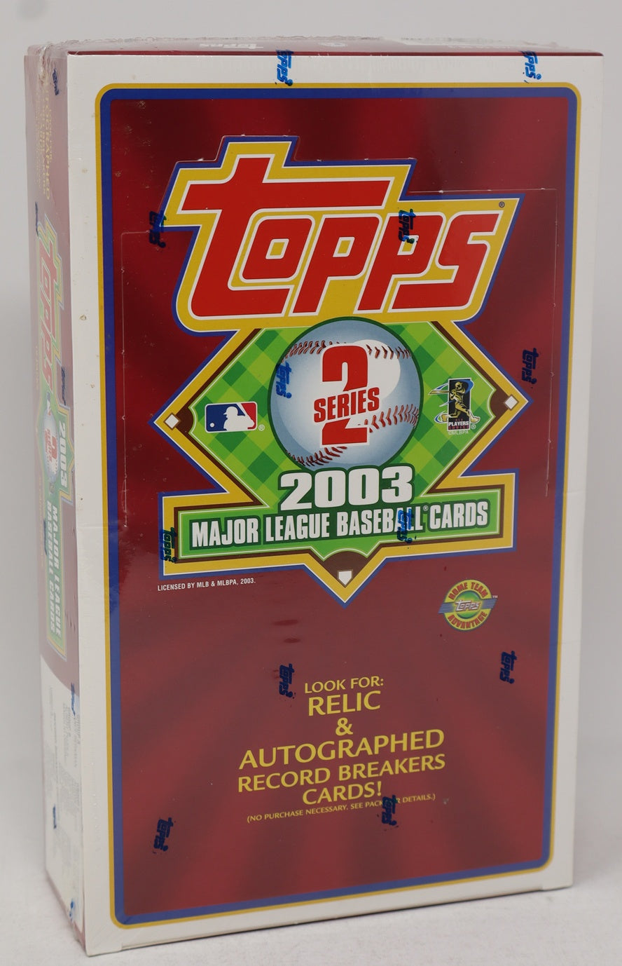 2003 Topps Baseball Series 2 Jumbo Box (HTA) (12/35)