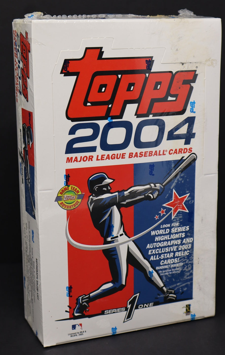 2004 Topps Baseball Series 1 Jumbo Box (HTA)