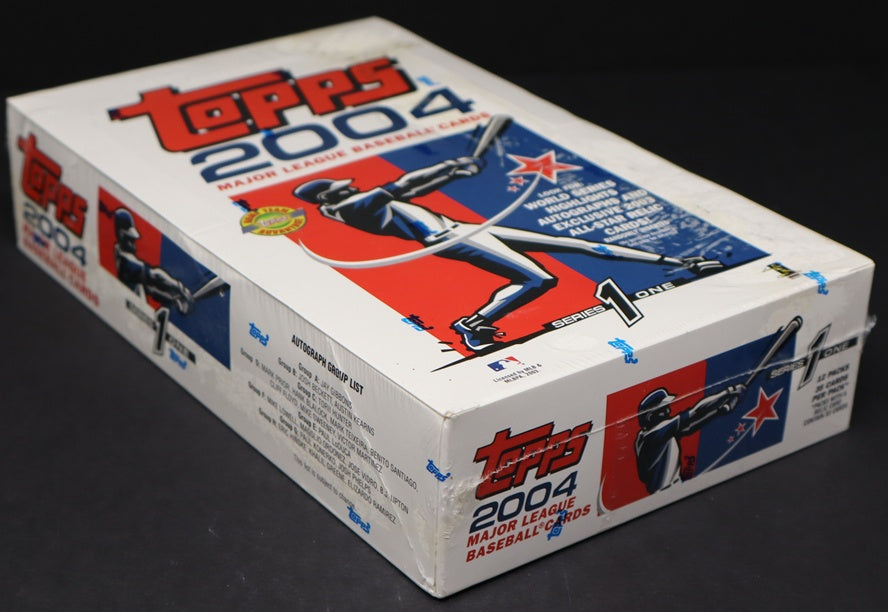 2004 Topps Baseball Series 1 Jumbo Box (HTA)