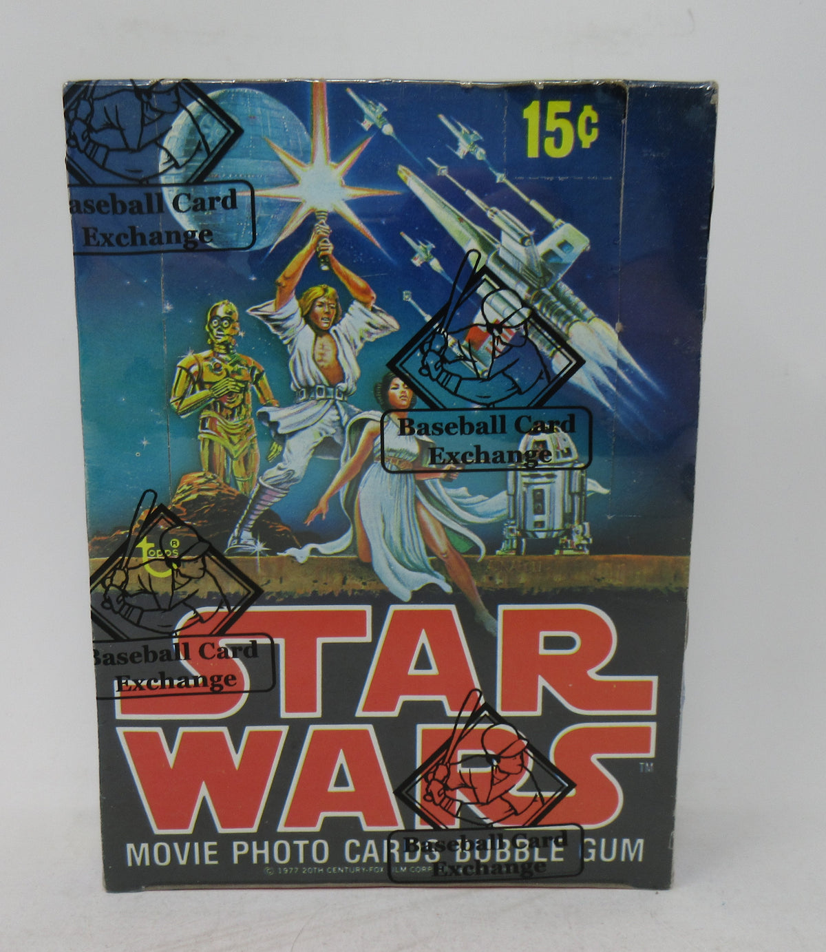 1977 Topps Star Wars Unopened Series 1 Wax Box (BBCE) (X2136)