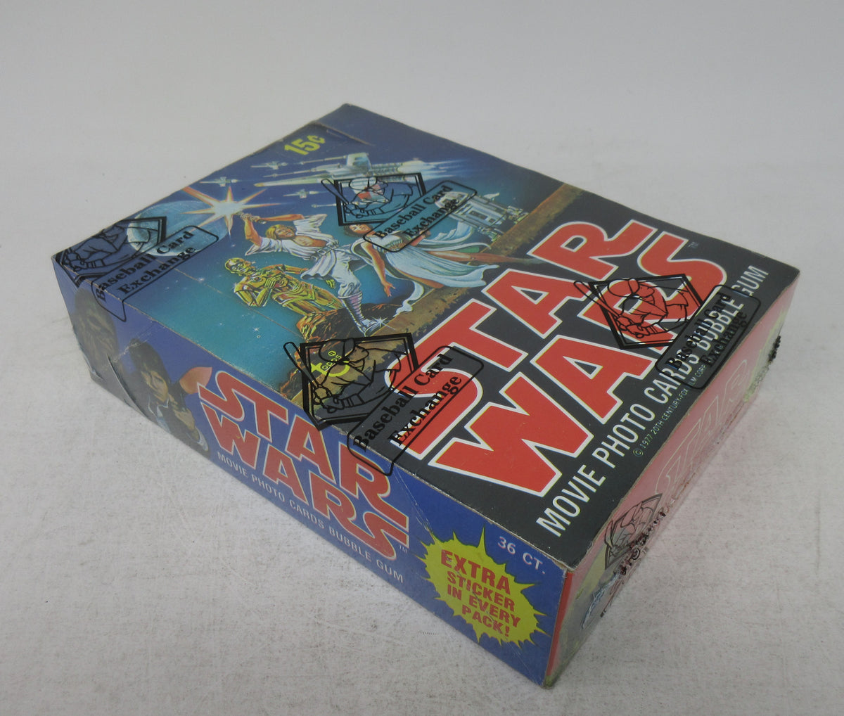 1977 Topps Star Wars Unopened Series 1 Wax Box (BBCE) (X2136)