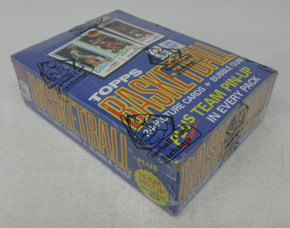 1980/81 Topps Basketball Unopened Wax Box (BBCE) (X2133)
