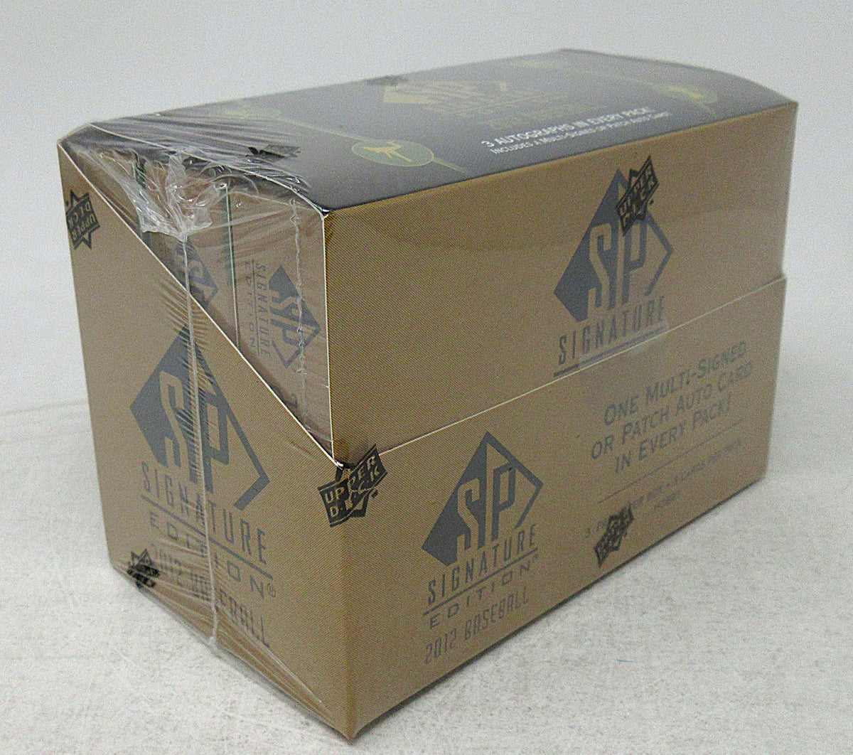 2012 Upper Deck SP Signature Edition Baseball Box (Hobby) (3/3)