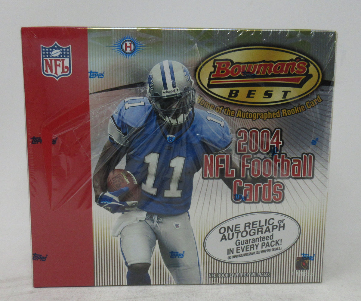 2004 Bowman's Best Football Box (Hobby) (10/5) (Read)