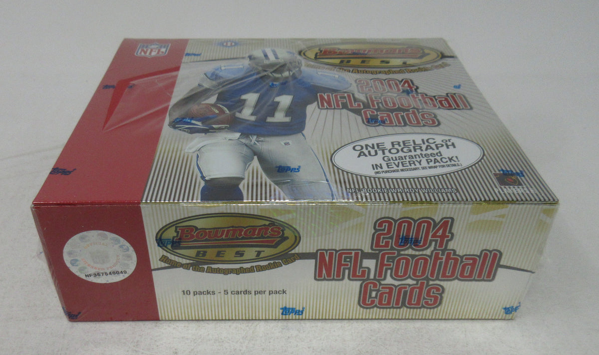 2004 Bowman's Best Football Box (Hobby) (10/5) (Read)