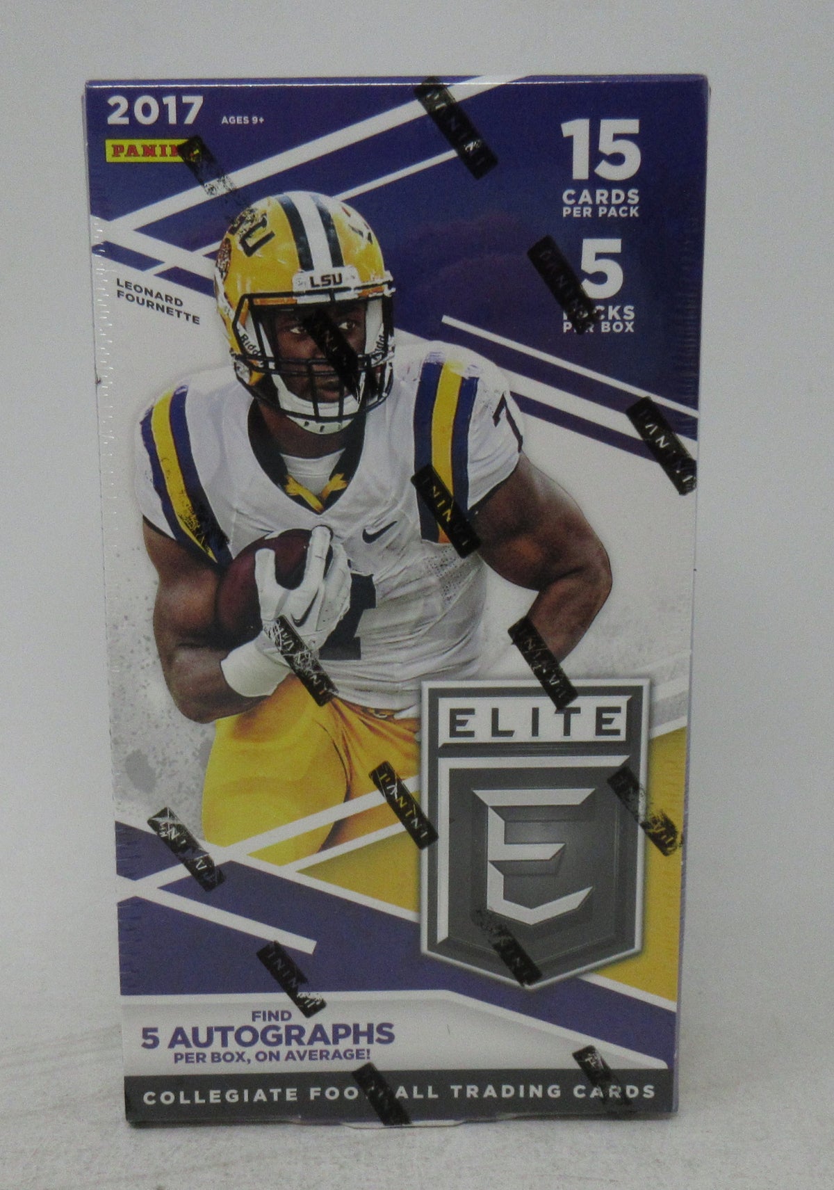 2017 Panini Elite Draft Picks Collegiate Football Box (Hobby) (5/15)