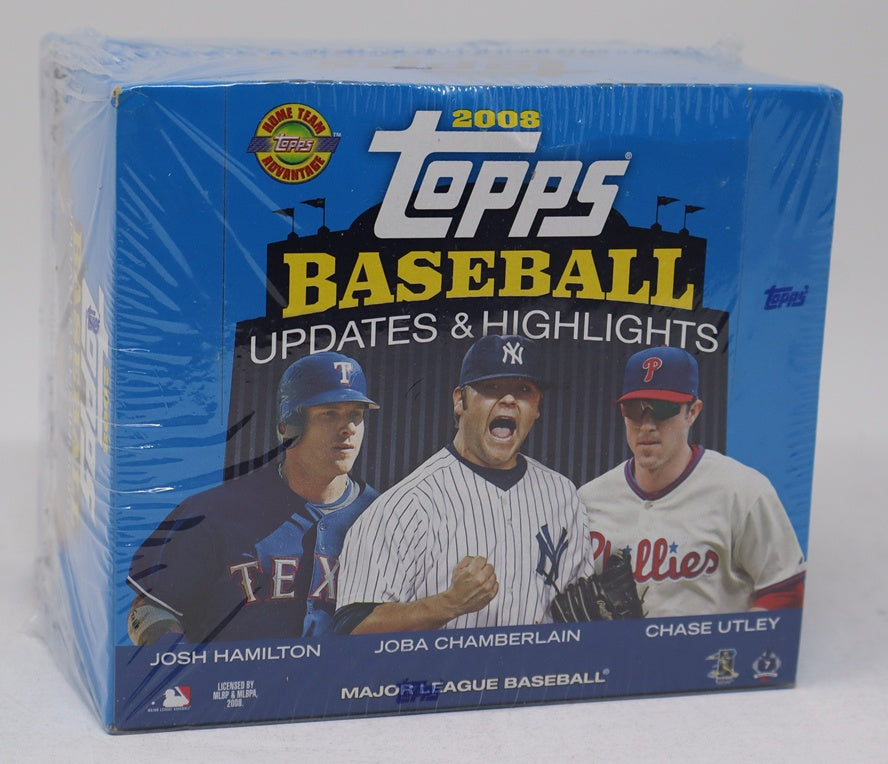2008 Topps Baseball Updates & Highlights Jumbo Box (HTA) (10/50)