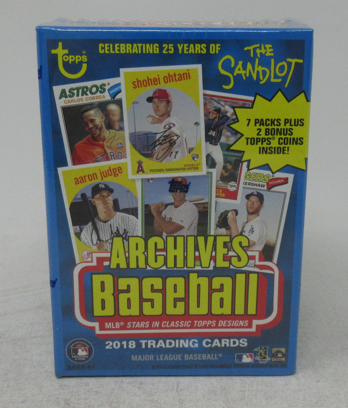 2018 Topps Archives Baseball Blaster Box (7/8)