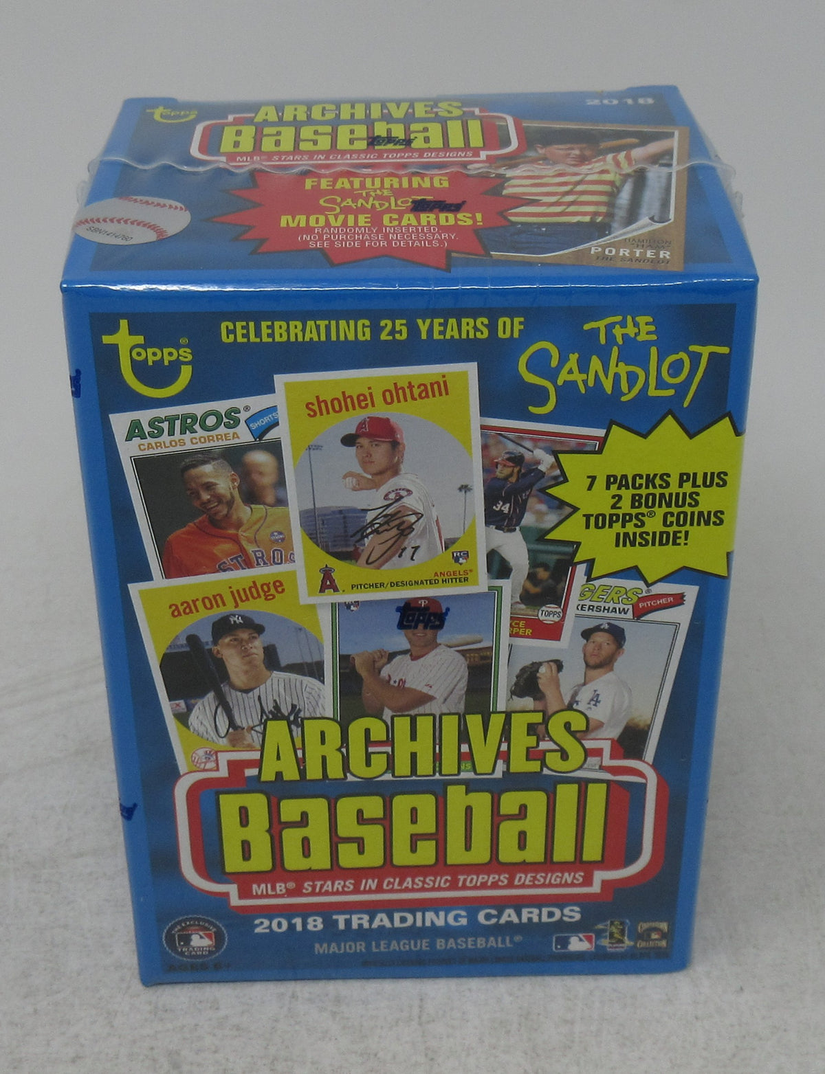2018 Topps Archives Baseball Blaster Box (7/8)