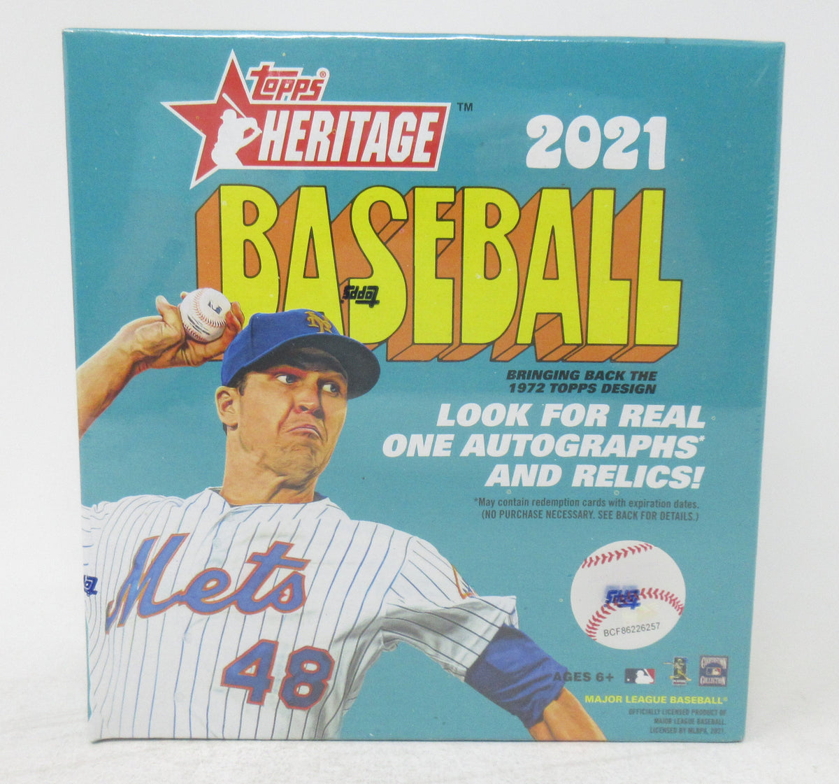 2021 Topps Heritage Baseball Mega Box (15/9)