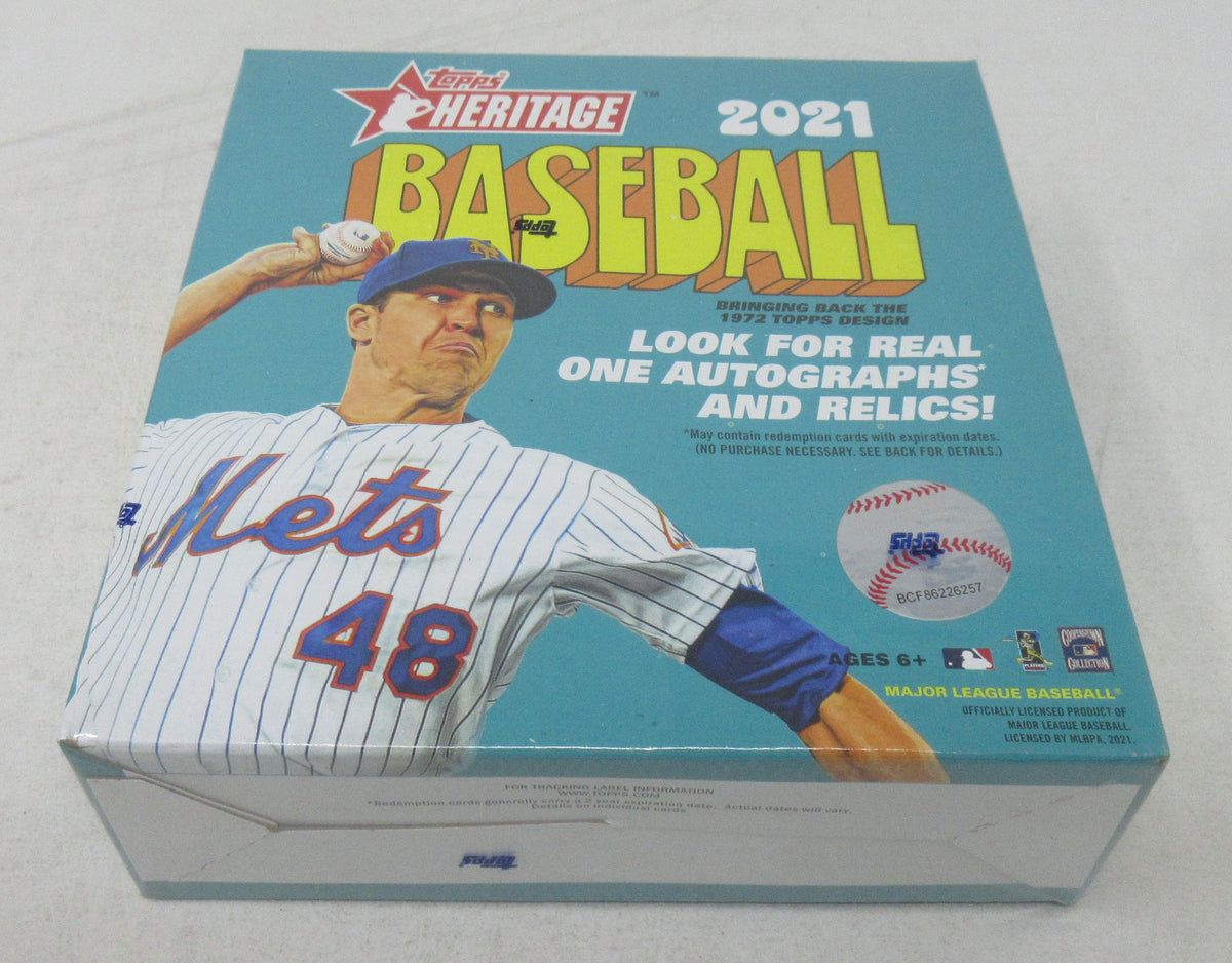 2021 Topps Heritage Baseball Mega Box (15/9)