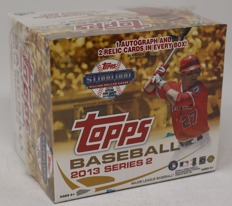 2013 Topps Baseball Series 2 Jumbo Box (HTA) (10/50)