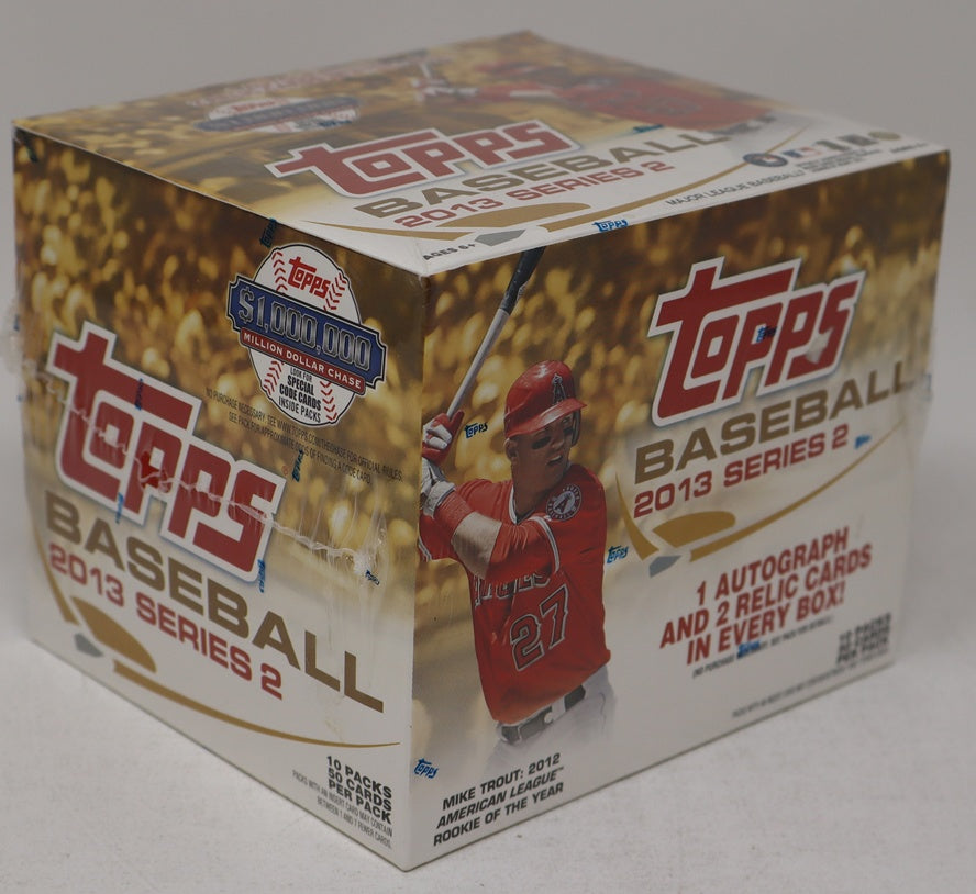 2013 Topps Baseball Series 2 Jumbo Box (HTA) (10/50)