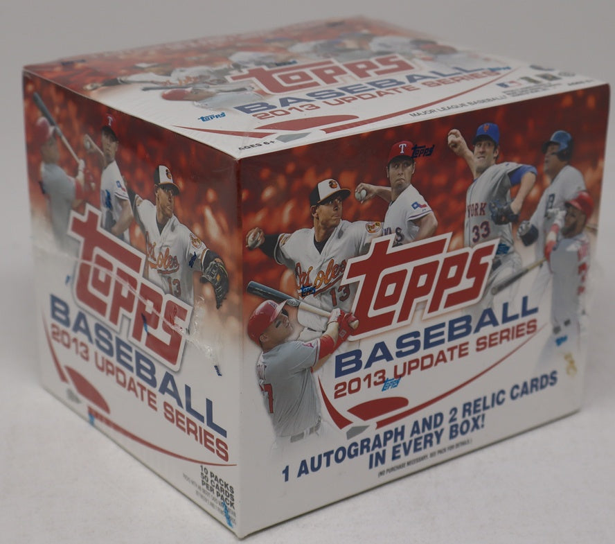 2013 Topps Baseball Update Series Jumbo Box (Hobby) (10/50)