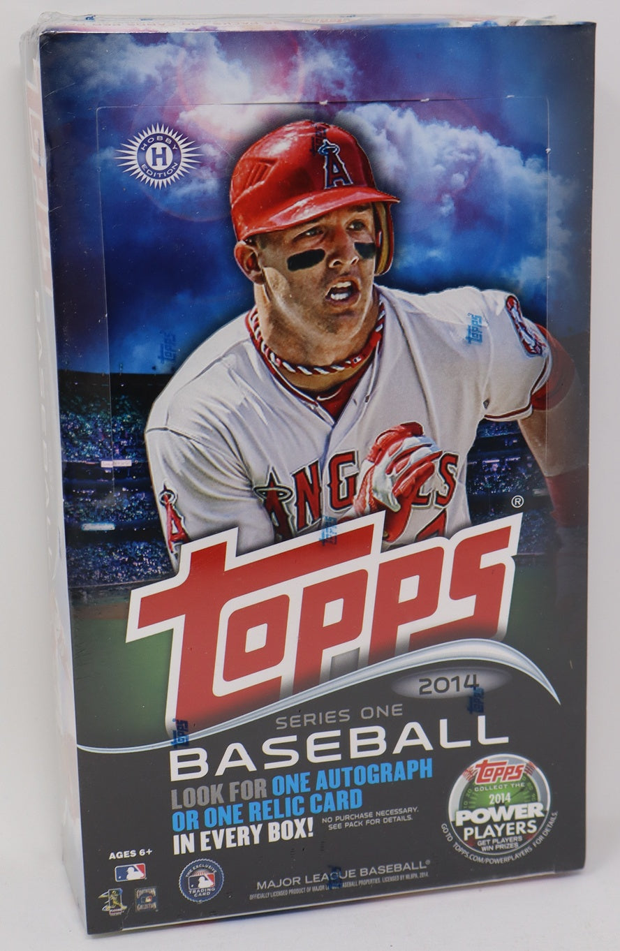 2014 Topps Baseball Series 1 Box (Hobby) (36/10)