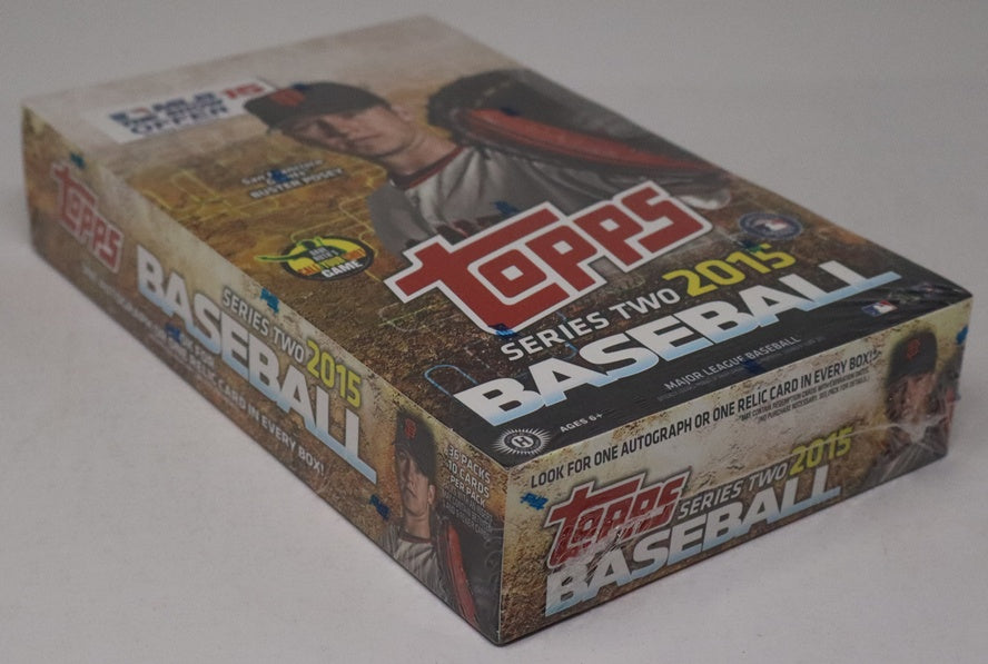 2015 Topps Baseball Series 2 Box (Hobby) (36/10)