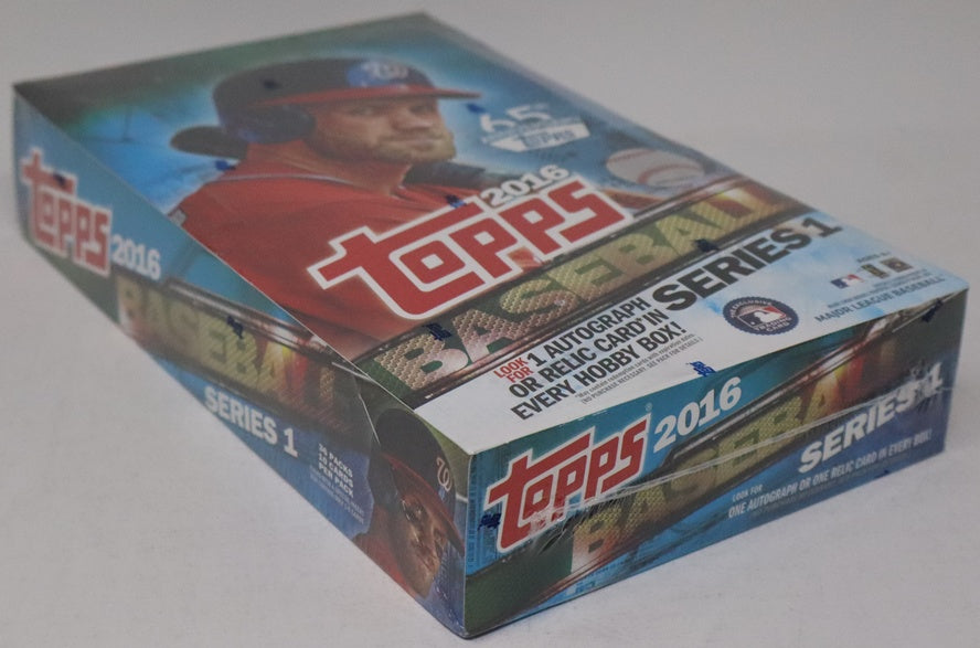 2016 Topps Baseball Series 1 Box (Hobby) (36/10)