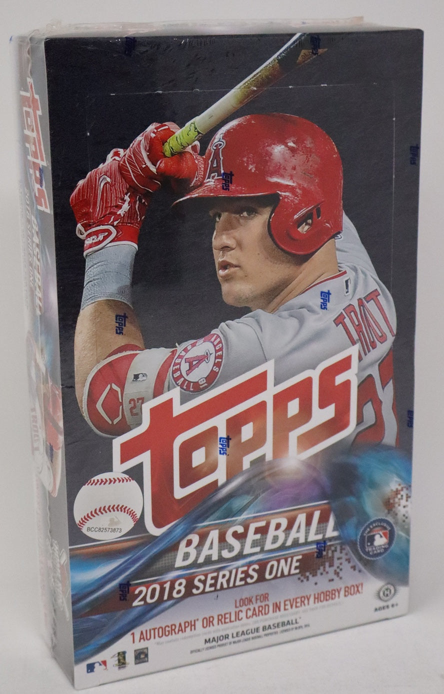 2018 Topps Baseball Series 1 Box (Hobby) (36/10)