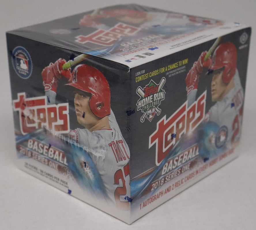 2018 Topps Baseball Series 1 Jumbo Box (Hobby) (10/50)