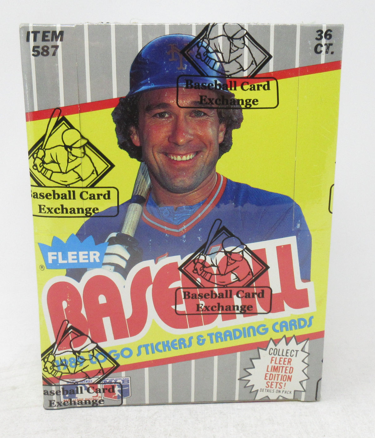 1989 Fleer Baseball Unopened Wax Box (FASC) (Code 90182)