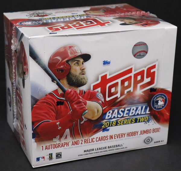 2018 Topps Baseball Series 2 Jumbo Box (Hobby) (10/50) – Baseball