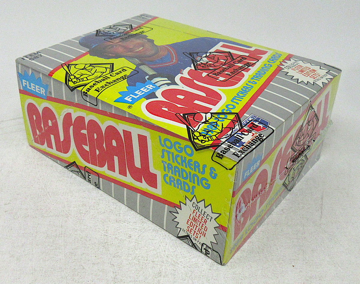 1989 Fleer Baseball Unopened Wax Box (FASC) (Code 90182)