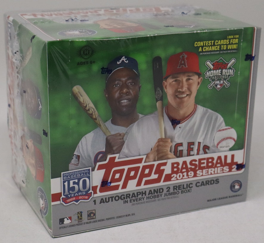 2019 Topps Baseball Series 2 Jumbo Box (Hobby) (10/46)