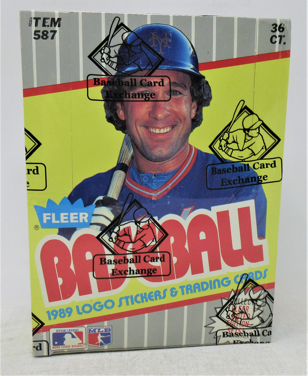 1989 Fleer Baseball Unopened Wax Box (FASC) (Code 83371)