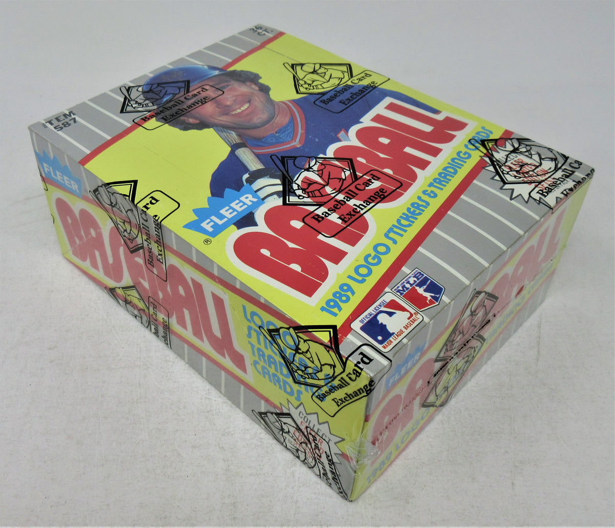1989 Fleer Baseball Unopened Wax Box (FASC) (Code 83371)