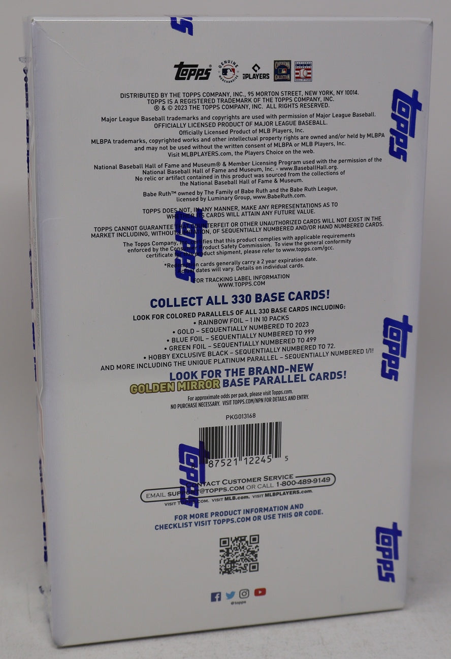2023 Topps Baseball Update Series Box (Hobby) (20/12)