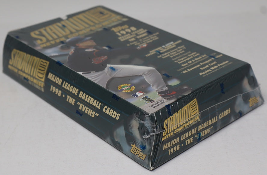 1998 Topps Stadium Club Baseball Jumbo Box (Evens) (HTA) (11/15)