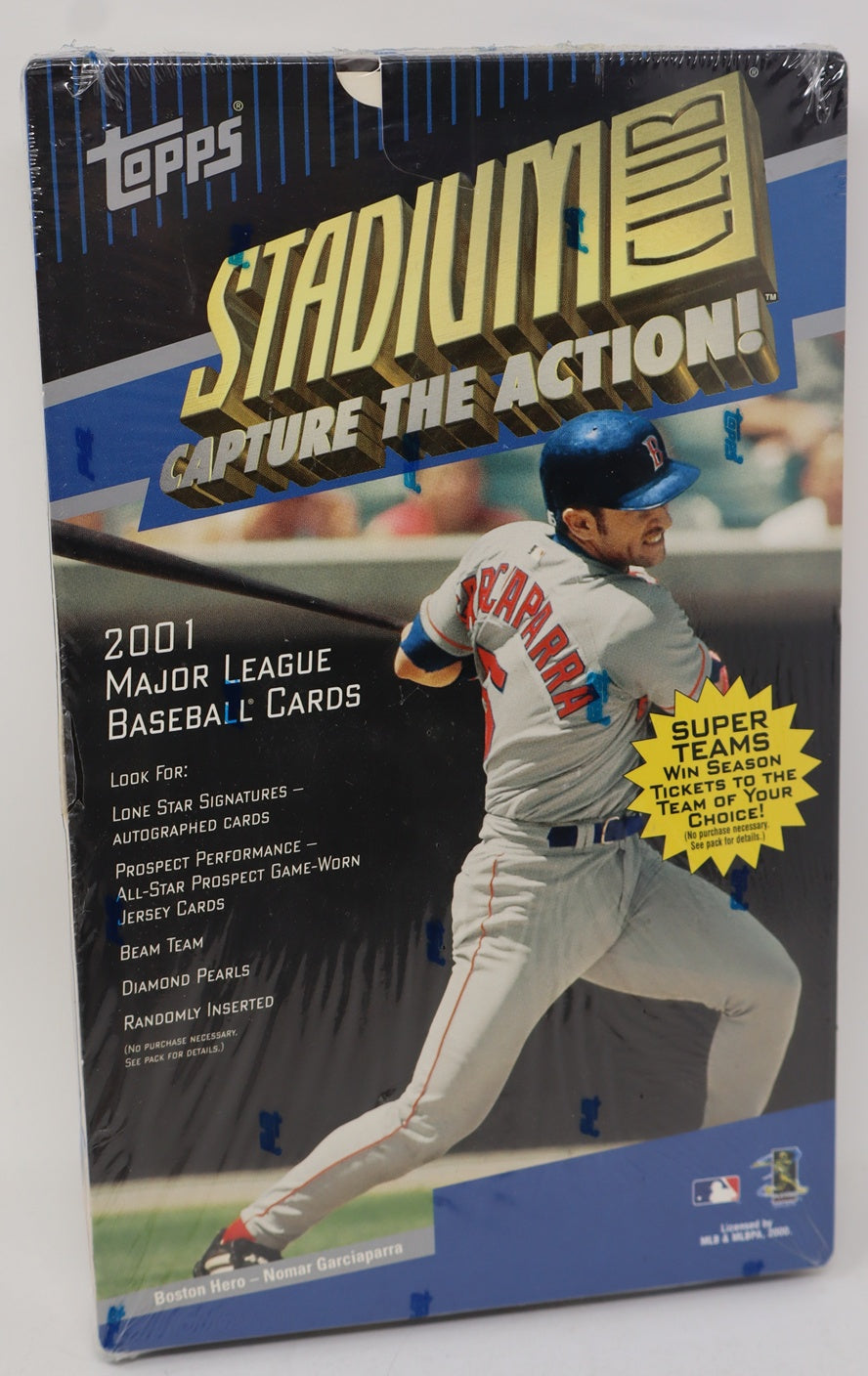 2001 Topps Stadium Club Baseball Box (Retail) (24/7)