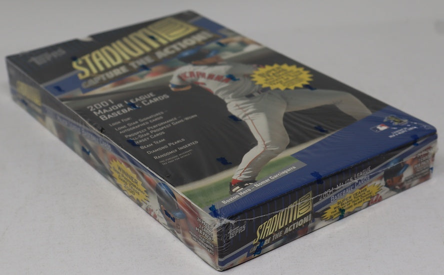 2001 Topps Stadium Club Baseball Box (Retail) (24/7)