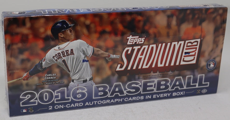 2016 Topps Stadium Club Baseball Box (Hobby) (16/8)