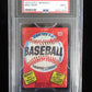 1974 OPC O-Pee-Chee Baseball Unopened Wax Pack PSA 9 *1409