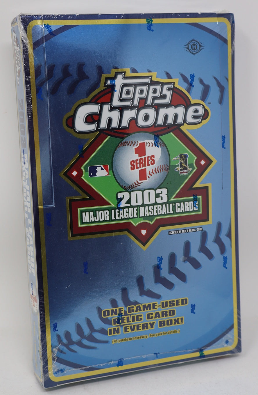 2003 Topps Chrome Baseball Series 1 Box (Hobby) (24/4)