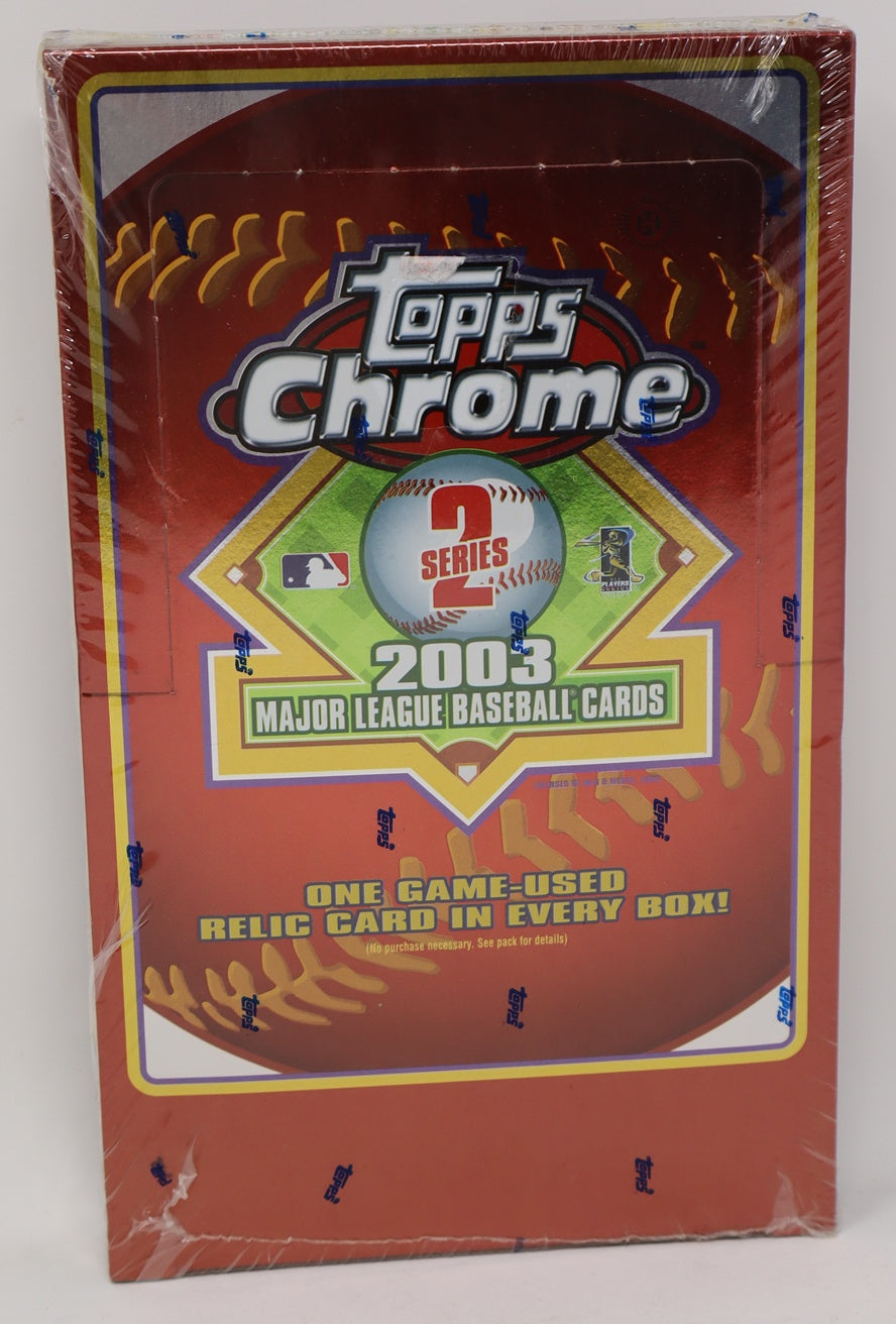 2003 Topps Chrome Baseball Series 2 Box (Hobby) (24/4)