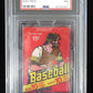 1978 OPC O-Pee-Chee Baseball Unopened Wax Pack PSA 7